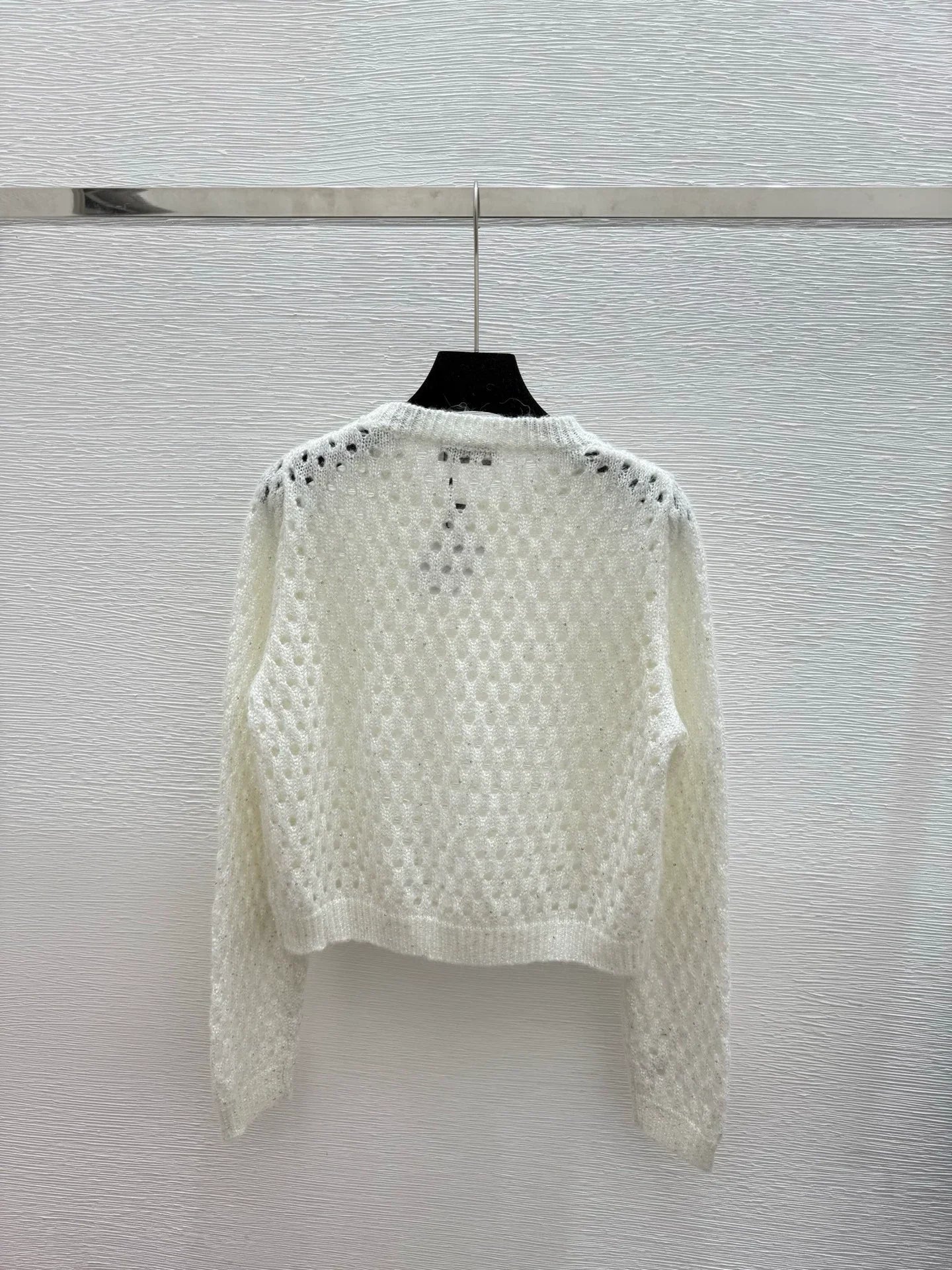 25fw Hollow knit sweater
