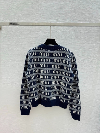 25fw LOGO Knitted Cardigan