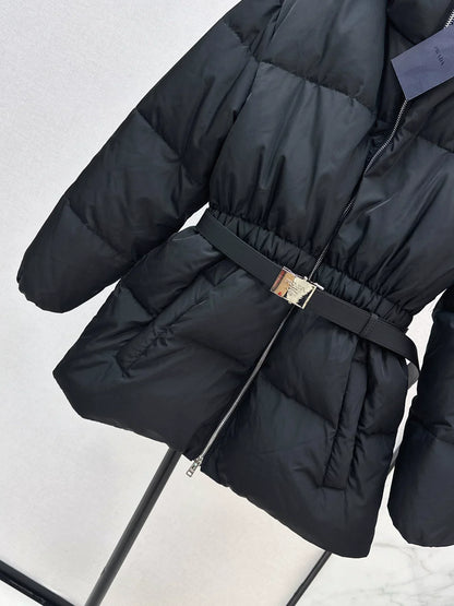 25fw Clean version waist down jacket
