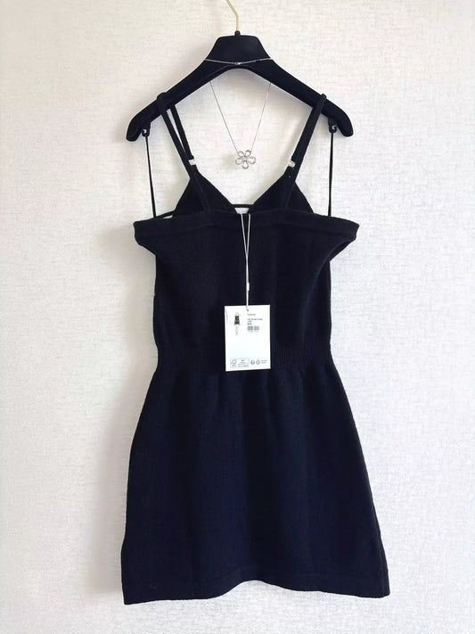 25fw Knitted camisole dress