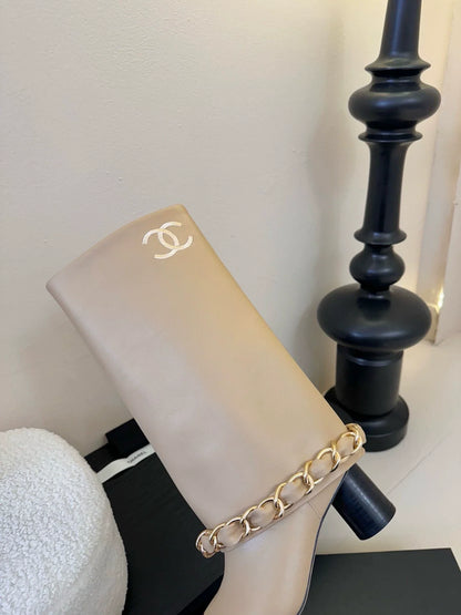 25SS new chain knight boots