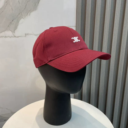 Simple embroidered logo baseball cap