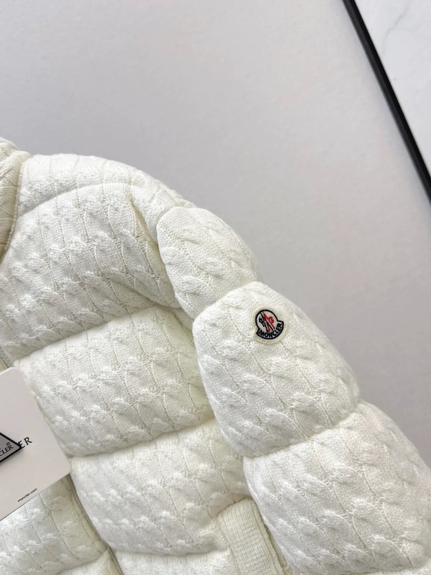 25fw Wool Knitted Bread Down Jacket