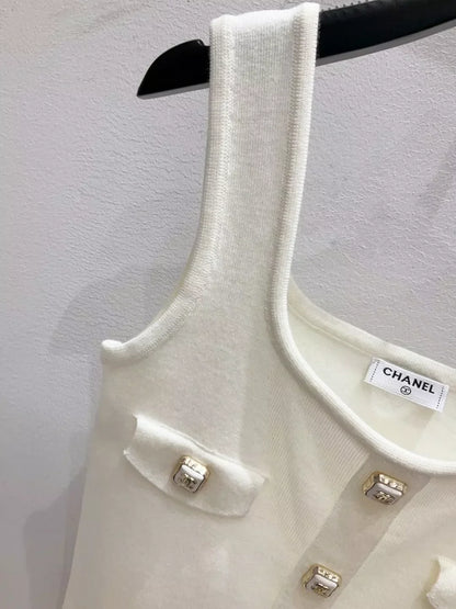 25fw knitted vest