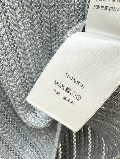 25fw Long sleeved knitted sweater