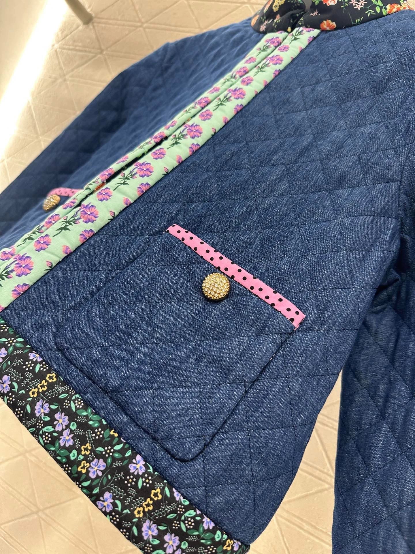 Val 25 Diamond-patterned  jacket