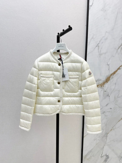 25fw Knitted and spliced down jacket