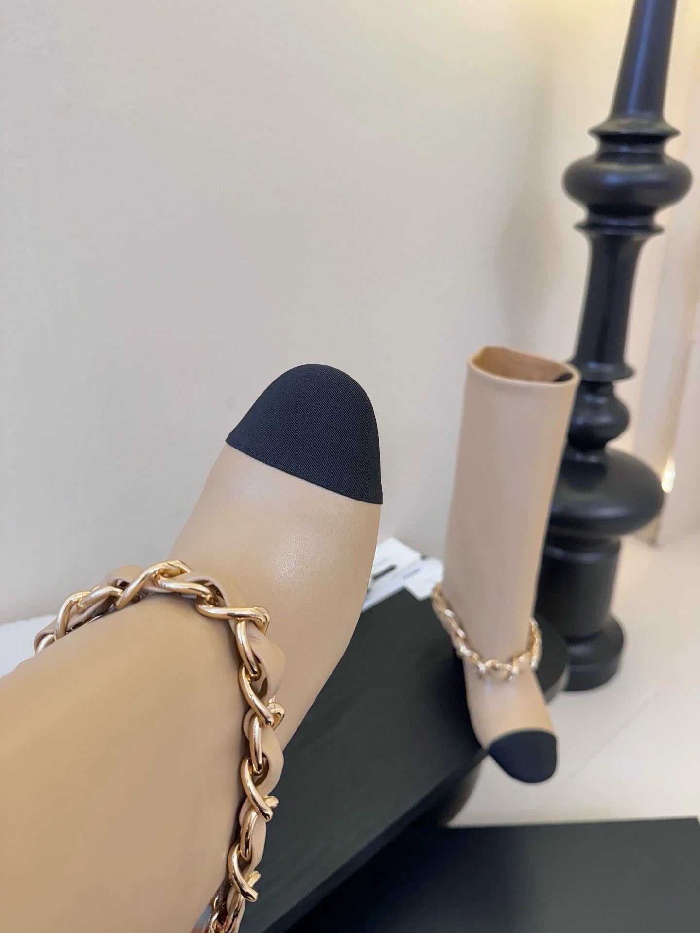 25SS new chain knight boots