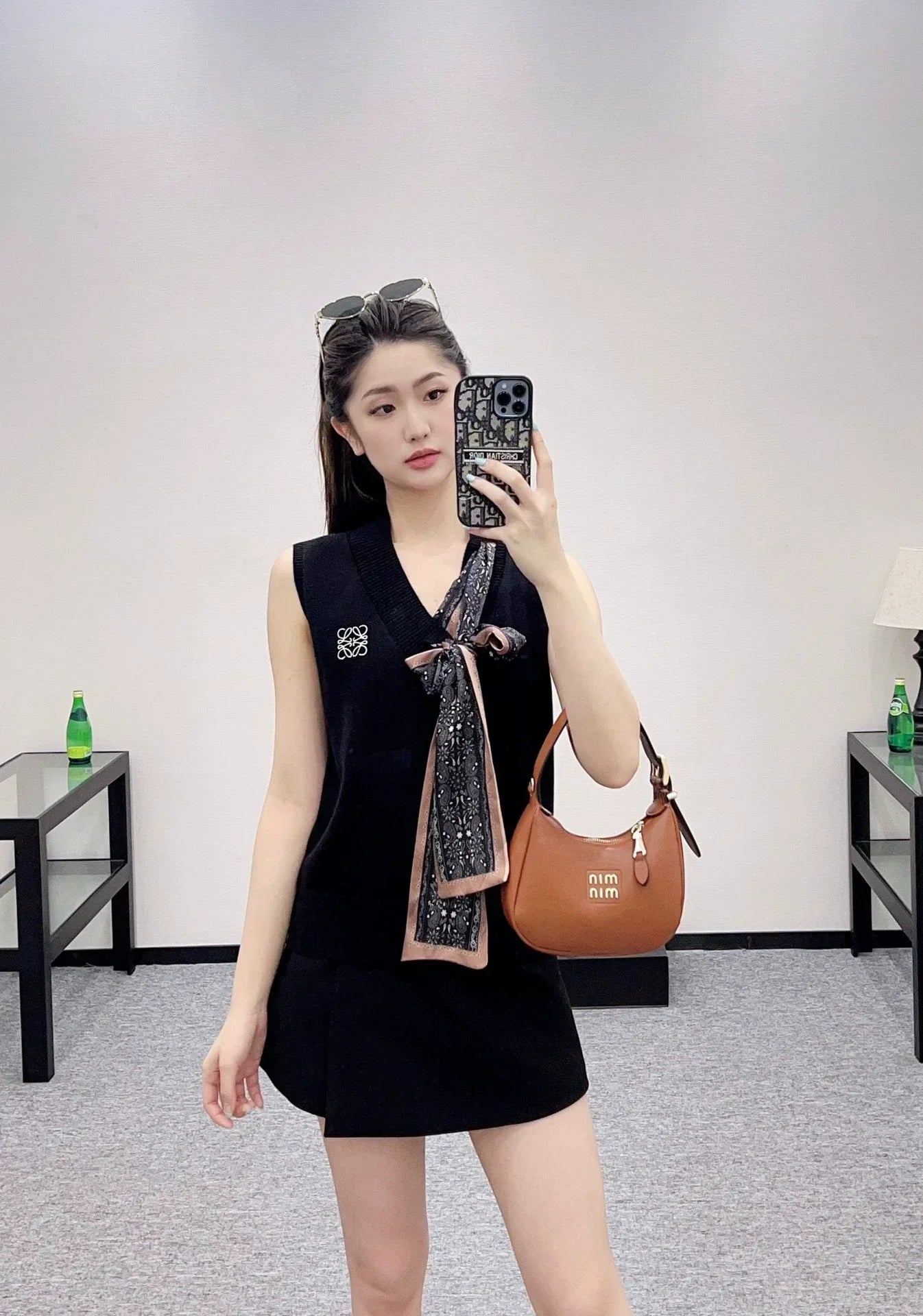 25 Scarf Knit Vest