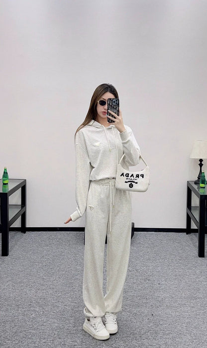 25fw Hooded sweatshirt set