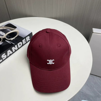 Simple embroidered logo baseball cap