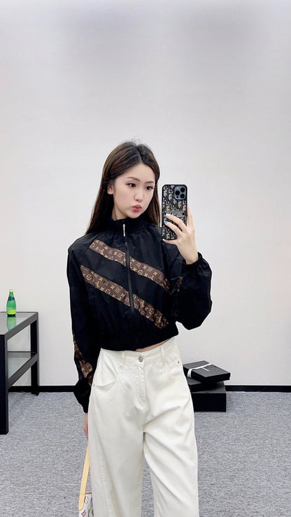 L 25 bias-cut casual jacket