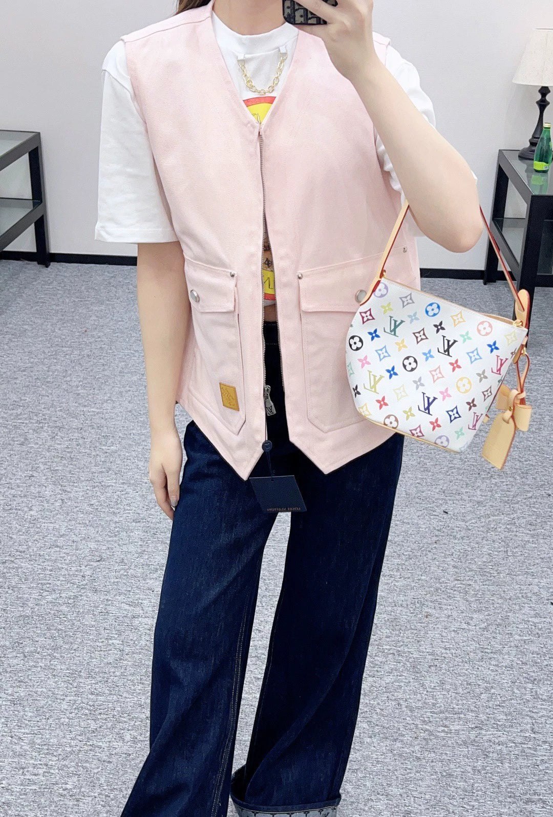 25fw Cowboy cotton vest