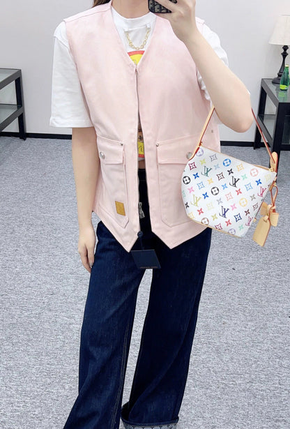 25fw Cowboy cotton vest