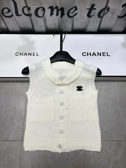 25 Summer New Lapel Pocket Vest