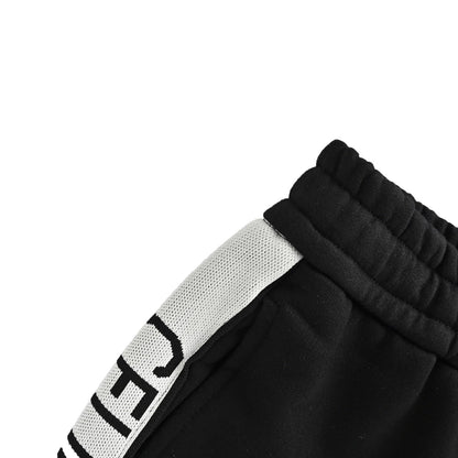 Ce 25 Ribbed letter embroidered shorts