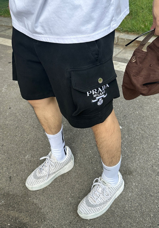 25SS side pocket cargo shorts