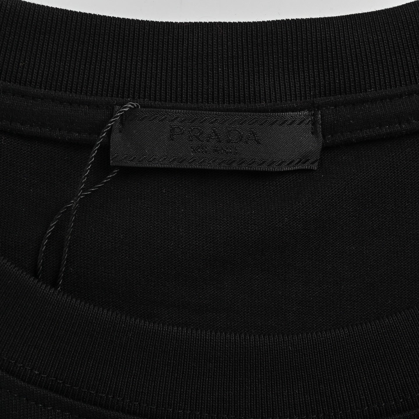 25ss Overlapping embroidered triangle logo short sleeves