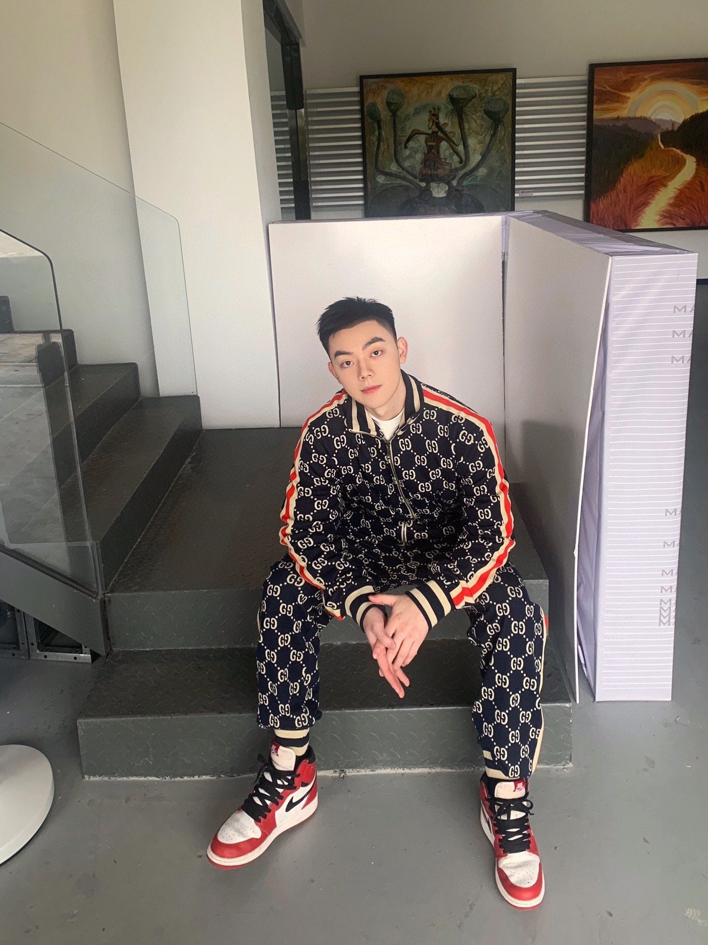 25ss all-over printed jacket