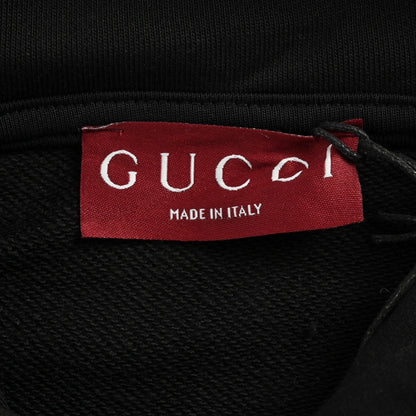 25FW Lettering embroidered hooded sweatshirt