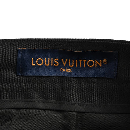 25ss Embroidered Logo Pocket Zipper Work Pants