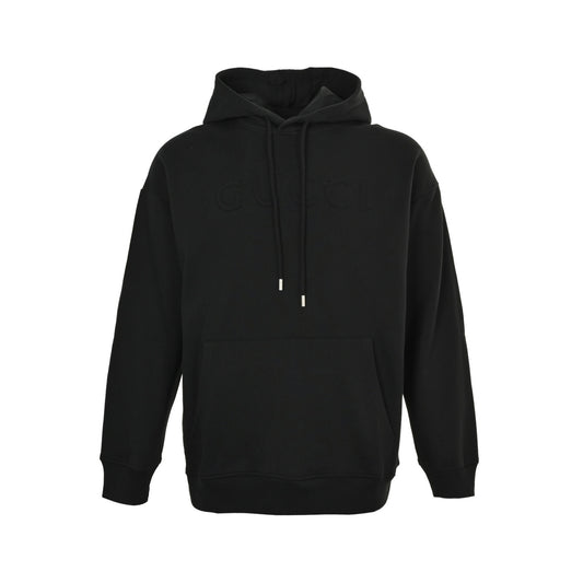 25FW Lettering embroidered hooded sweatshirt