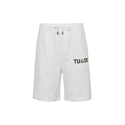 MO 25 Logo Embroidered Shorts