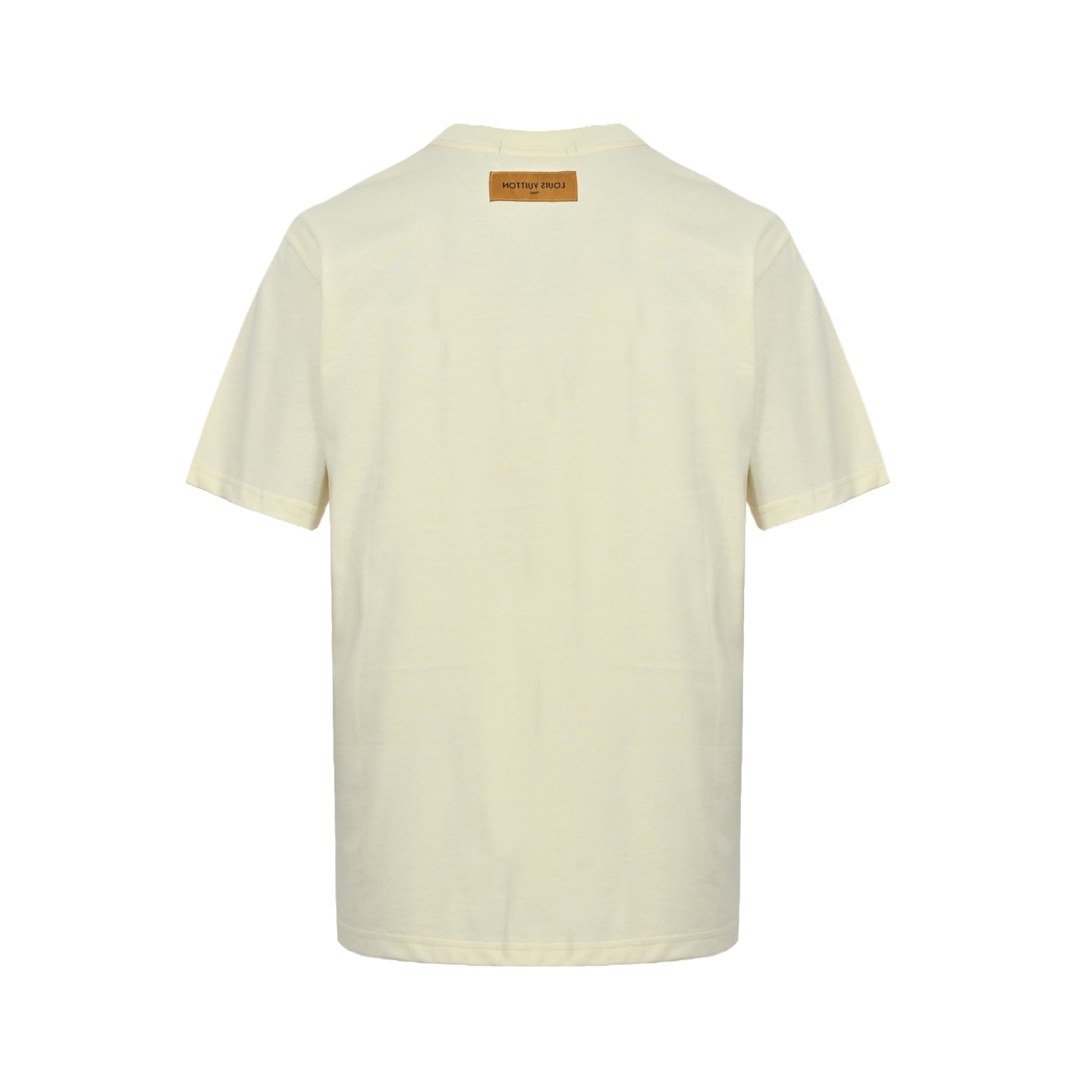 25ss woven embroidered letter logo short sleeved shirt