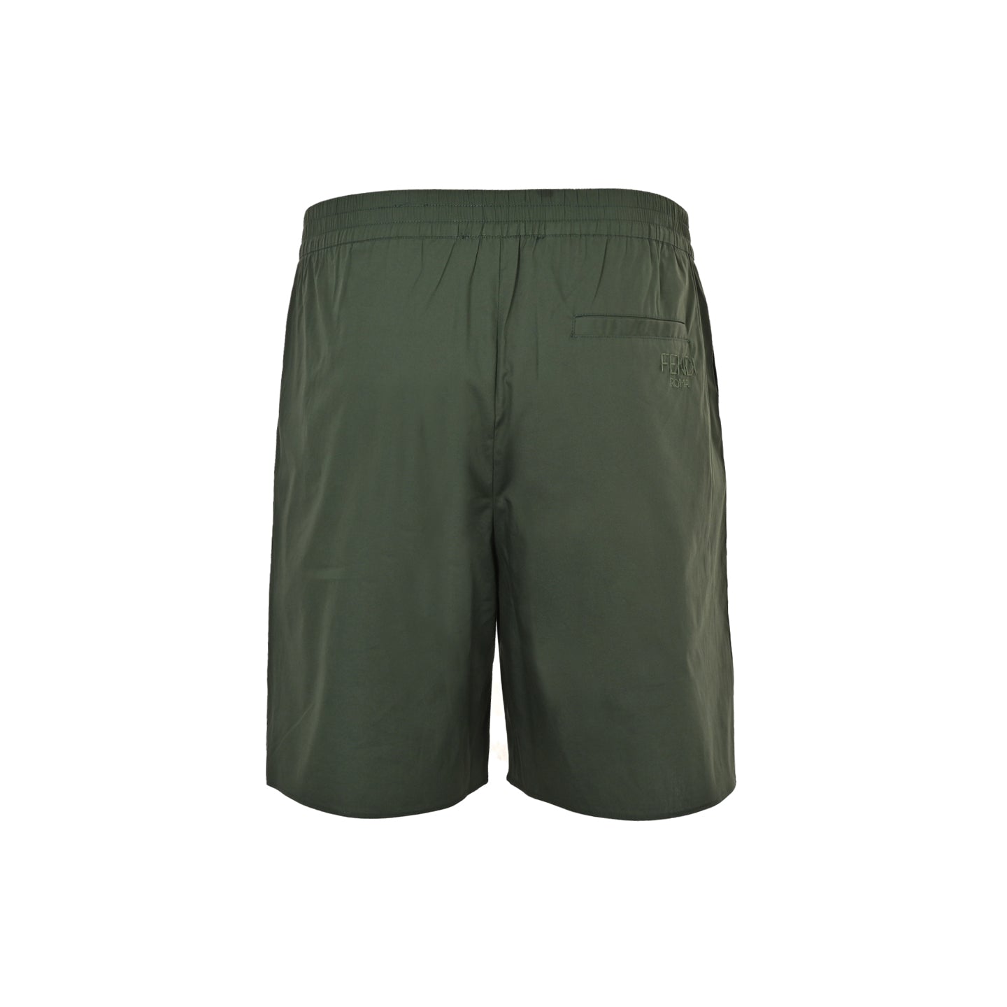 Fe 25Solid color Bermuda shorts