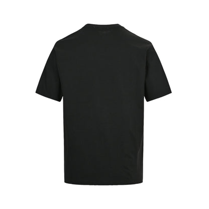 25 Short sleeves with triangle logo and letter print on the neckline