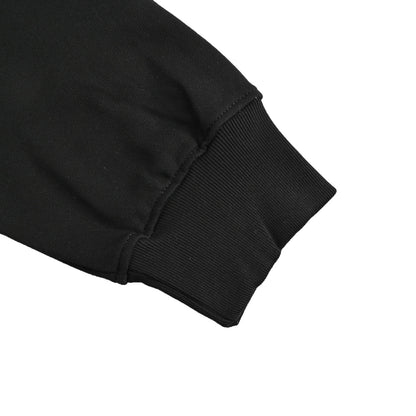 25FW Lettering embroidered hooded sweatshirt
