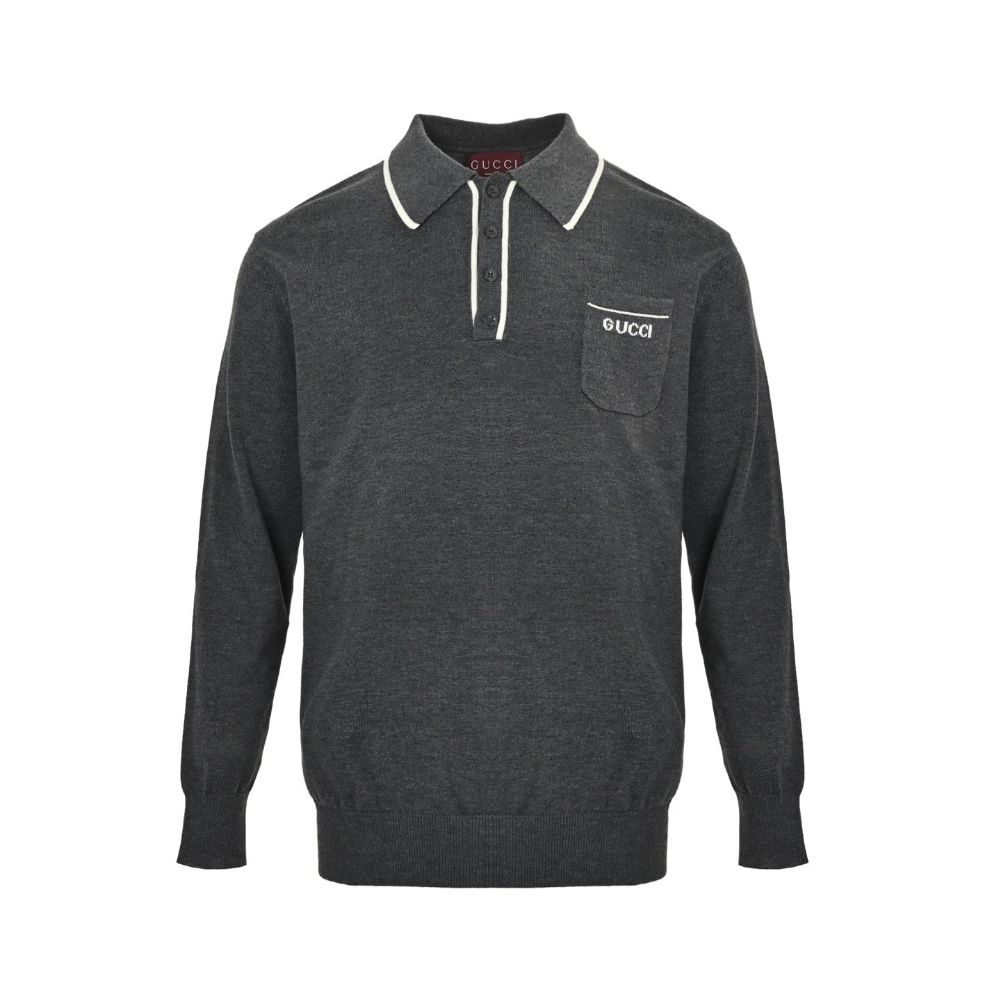 25FW Knitted Polo Sweater