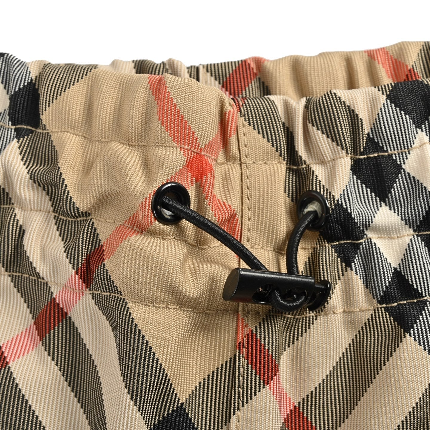 25 Diagonal plaid shorts