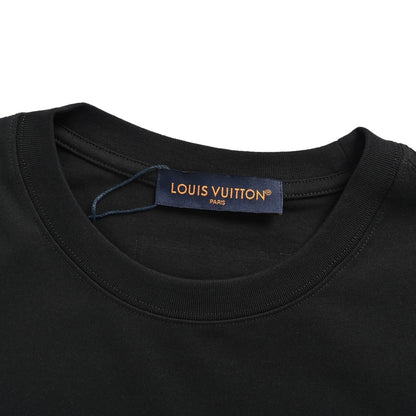 25ss front and back letter logo print short sleeves
