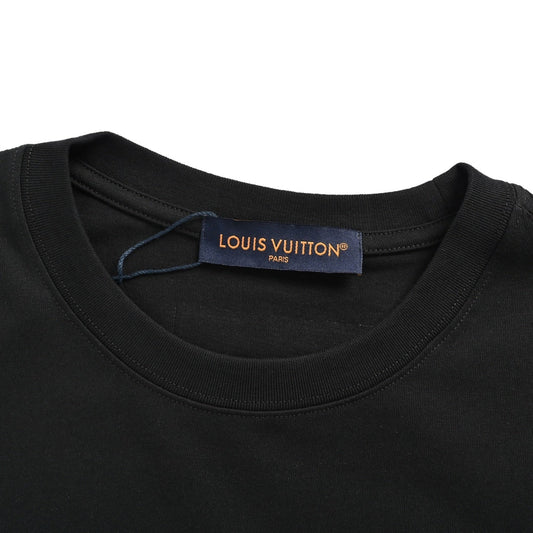 25ss front and back letter logo print short sleeves