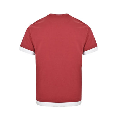25ss fake two-piece spliced short sleeved shirt