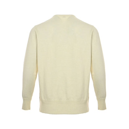 1947 embroidered letter logo crew neck sweater