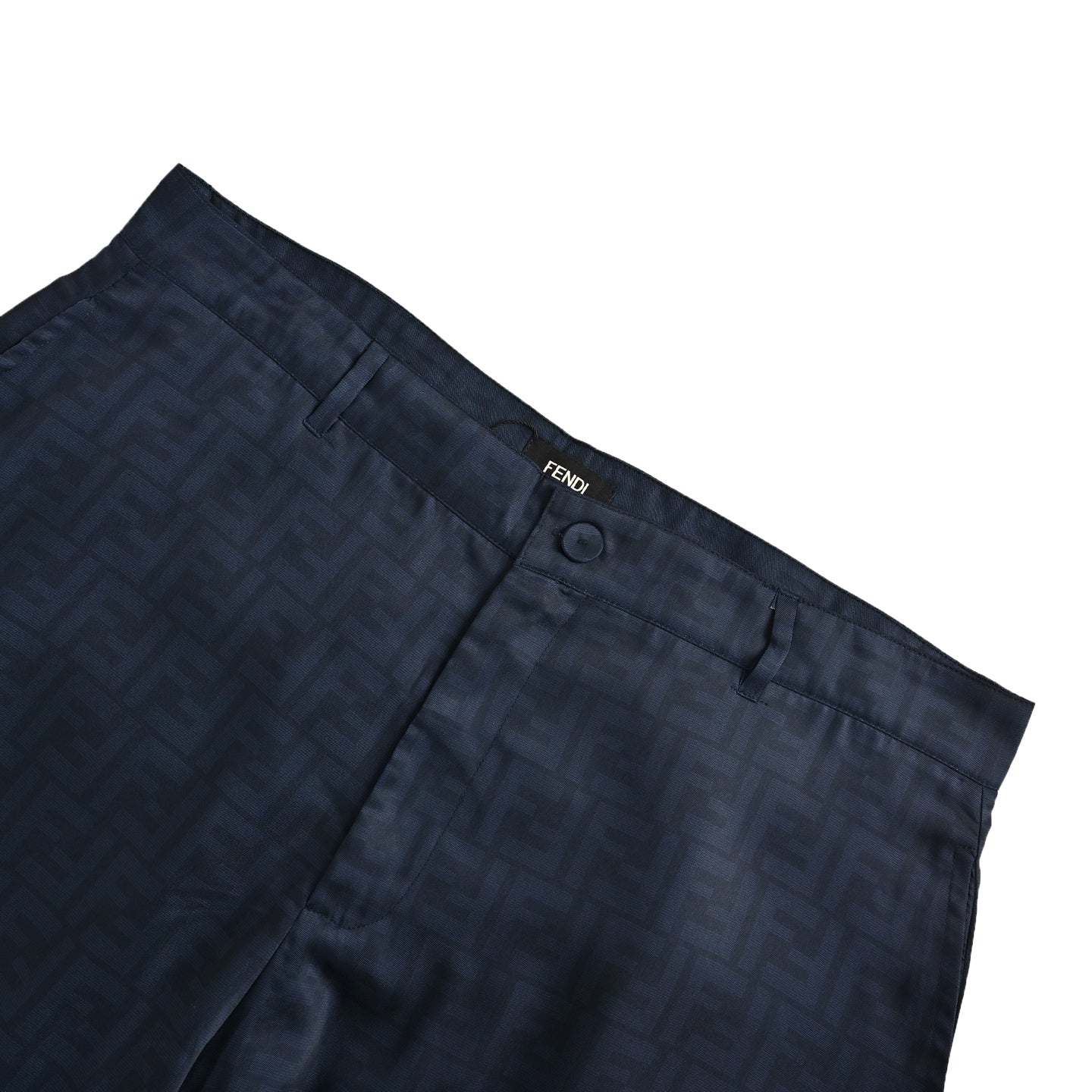 25ss full width FF jacquard dark pattern set shorts