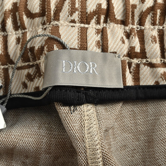 25ss full printed floral jacquard side woven shorts