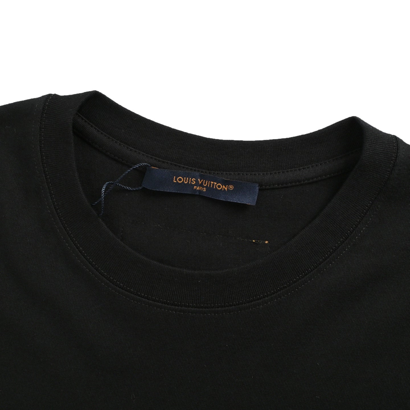 25ss front and back thick rubber printed logo short sleeves