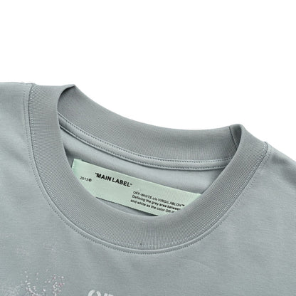 25ss Starry sky fireworks ink-splashed arrow print short sleeves