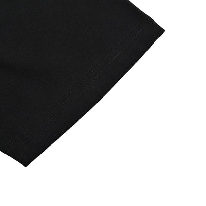 25ss Distressed logo print short sleeves