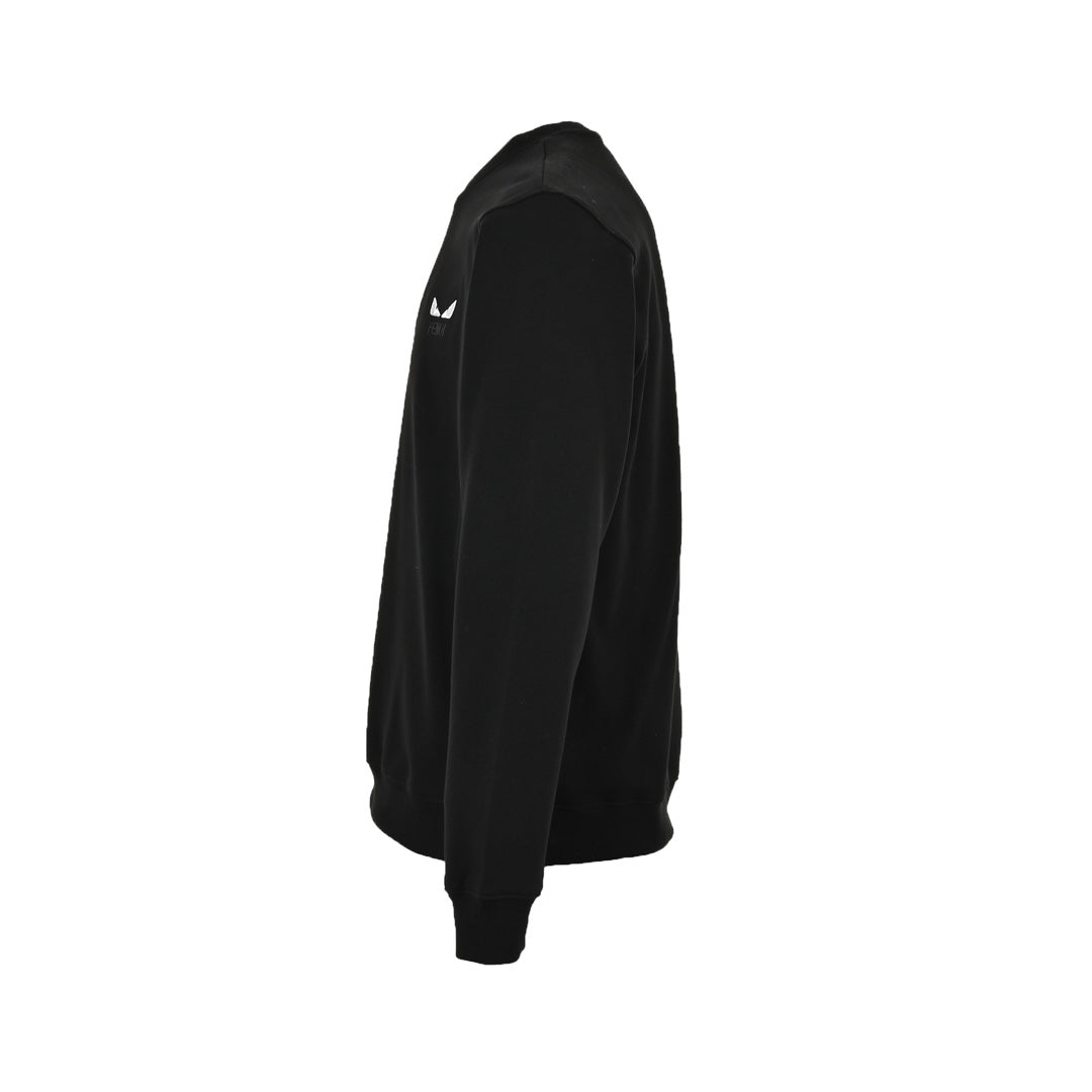 Little  embroidered eyes round neck sweatshirt