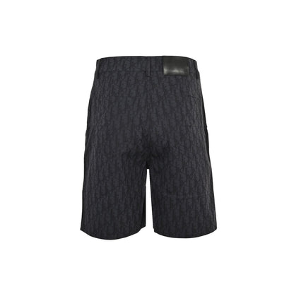 25ss full print vintage denim shorts