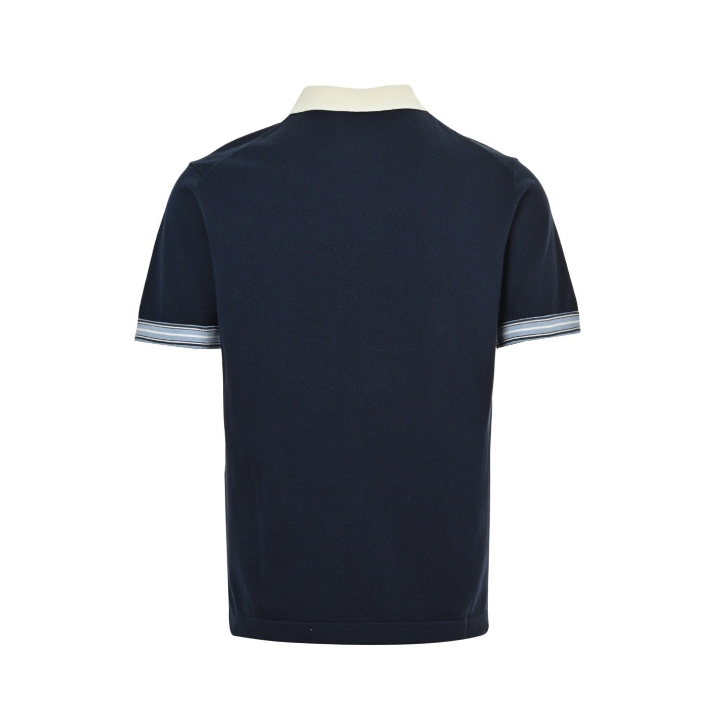 25ss Lily of the Valley Embroidery Knitted Polo Short Sleeve
