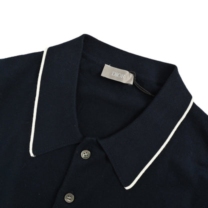 Classic Embroidered Small Logo Knitted Polo Short Sleeve