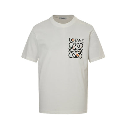 25ss chest printed logo short sleeved shirt