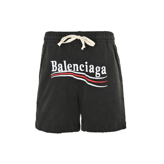 BA 25 Coke embroidered looped shorts