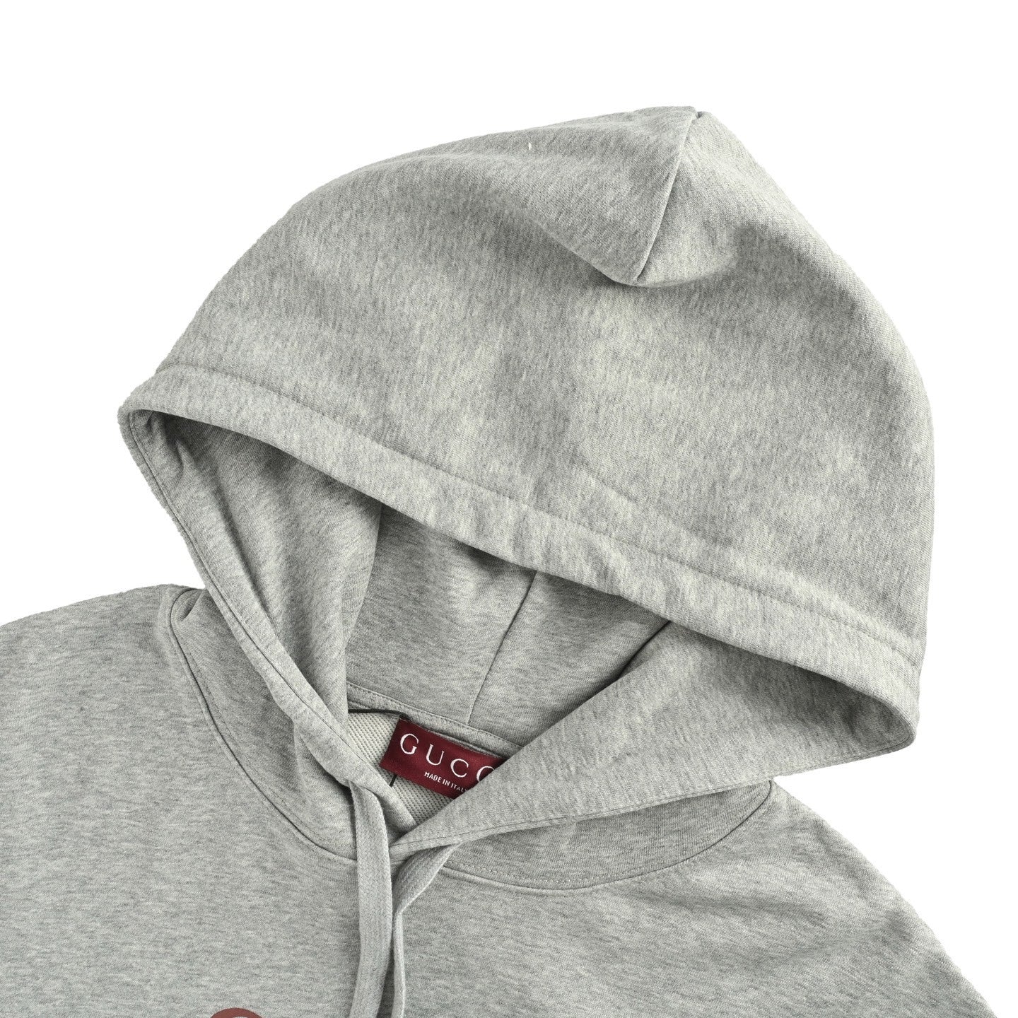 25FW block print hooded sweatshirt