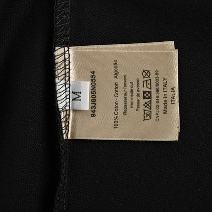 Presbyopic appliqué embroidered letter short sleeves